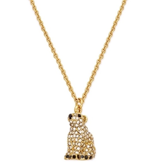 KATE SPADE • Cold Comforts Polar Bear Necklace - Picture 1 of 4